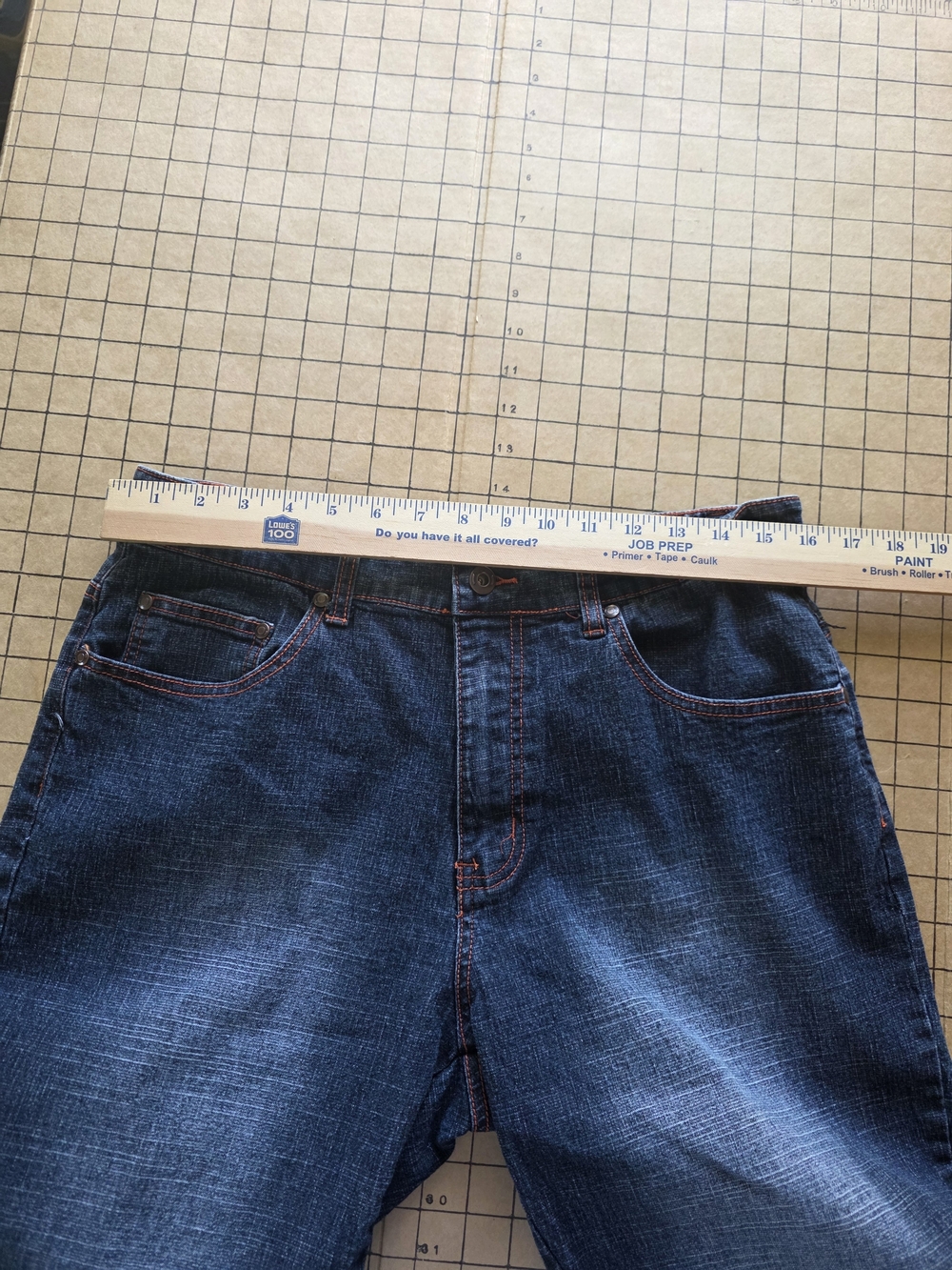 Apollo Jeans Stretch Bootcut Denim Ramie Cotton Blend Embroidery 13/14 - Picture 9 of 16